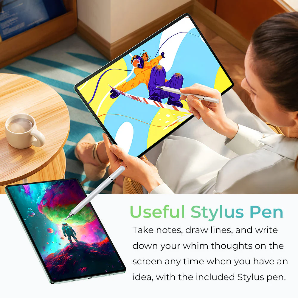 OUKITEL OT8 Smart-Tablet 11-Zoll 2K Display TÜV SÜD-zertifiziert 8800mAh großer Akku mit Stift (30GB+256GB) - Image 3