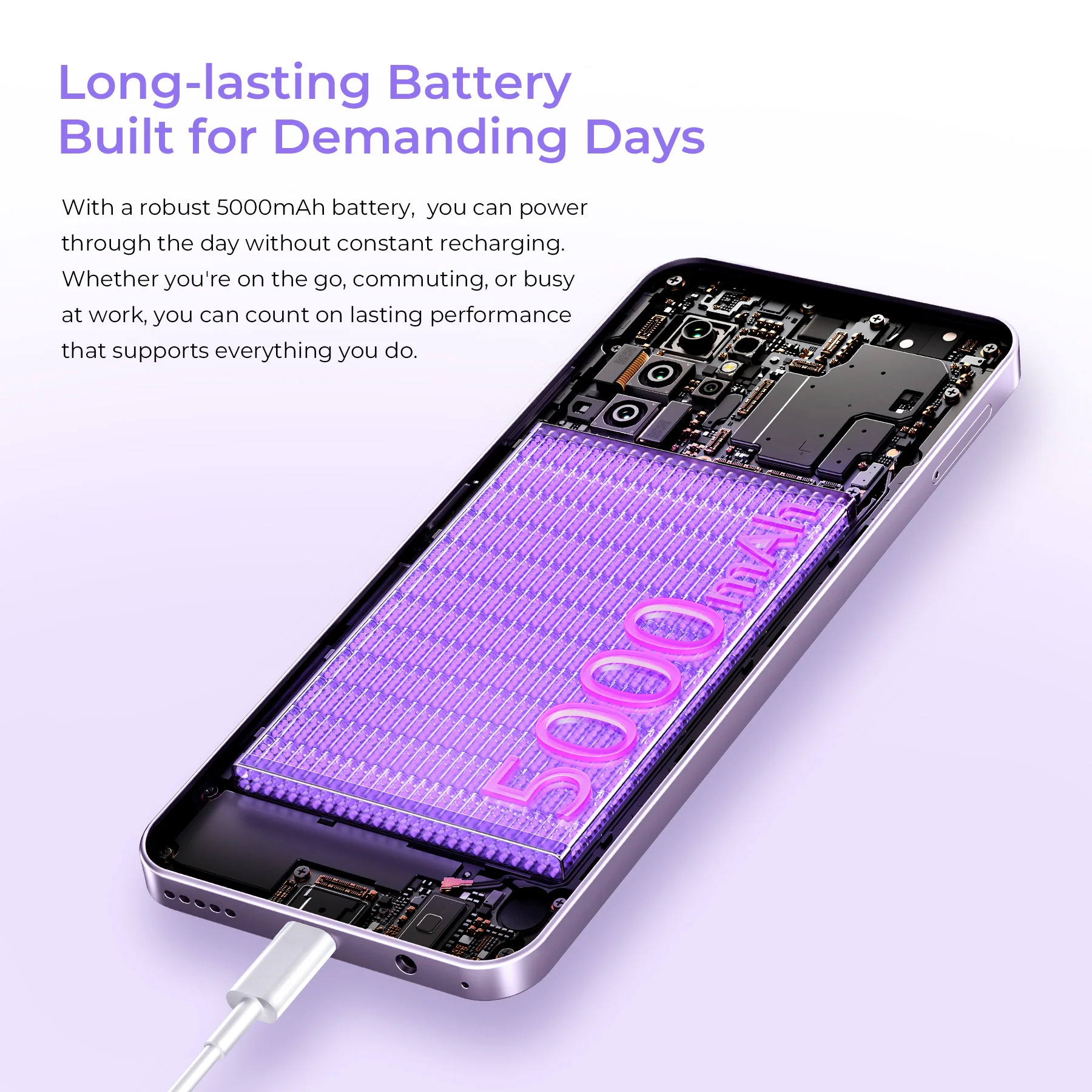 Oukitel C2 6.52-inch 5000mAh Battery 9.3mm Ultra-thin Body Smartphone(4GB+128GB) - Image 9