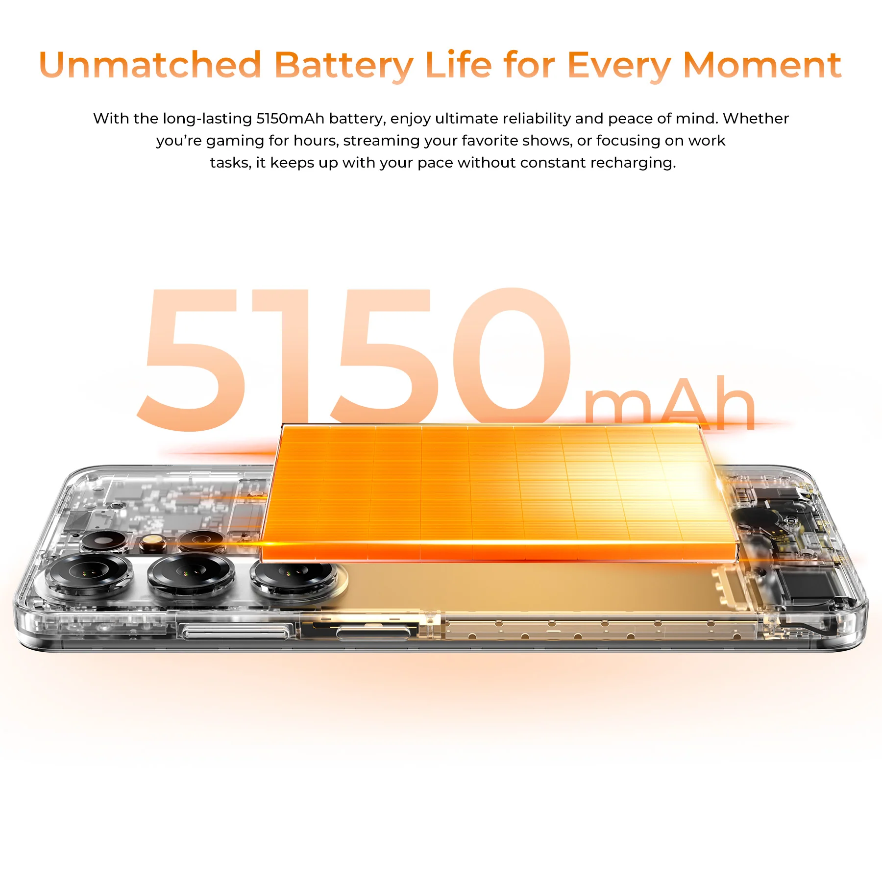OUKITEL C26 6.63-inch 5150mAh Battery 8.7mm Ultra-thin Body Smartphone(6GB+128GB) - Image 7