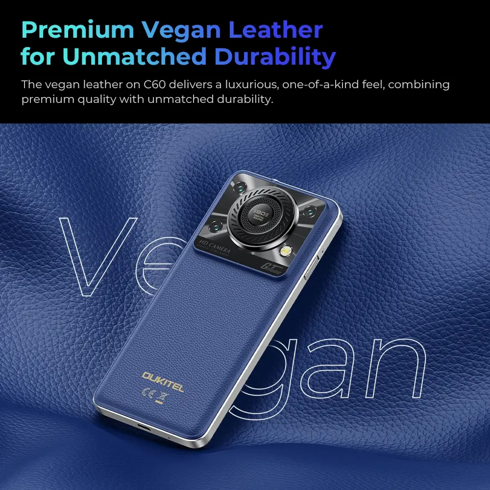 Oukitel C60 6.88-inch 10000mAh Battery 13.4mm Ultra-thin Body SmartPhone(4GB+128GB) - Image 13