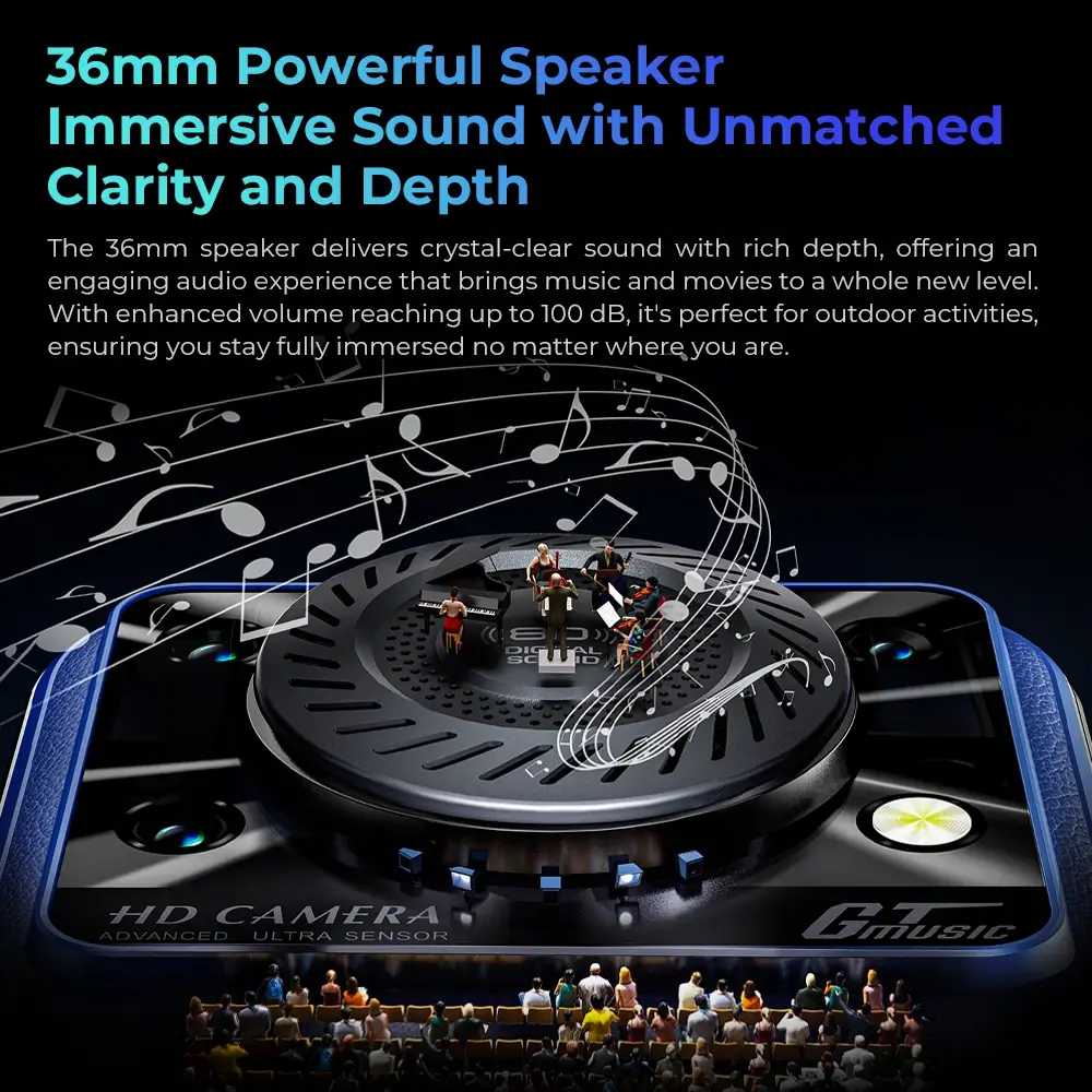 Oukitel C60 6.88-inch 10000mAh Battery 13.4mm Ultra-thin Body SmartPhone(4GB+128GB) - Image 8