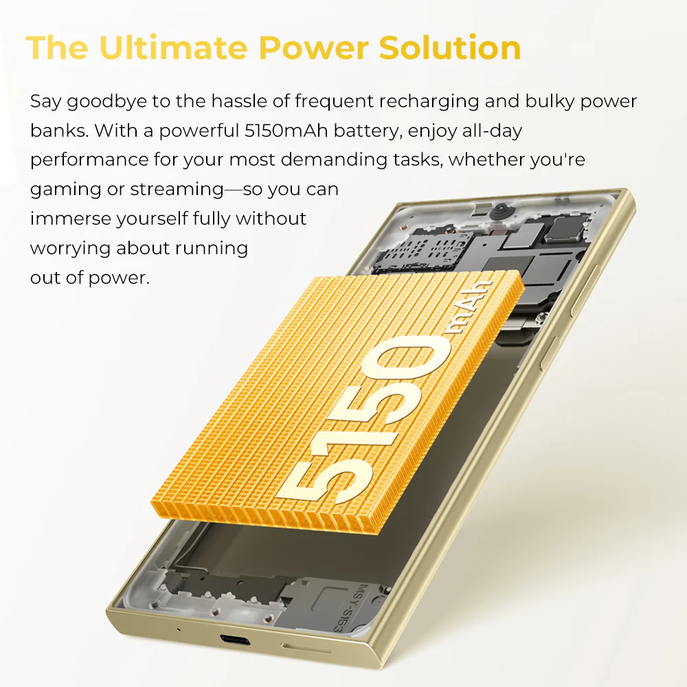 Oukitel C61 Pro 6.88-inch 5150mAh Battery 9.5mm Ultra-thin Body SmartPhone(8GB+256GB) - Image 9