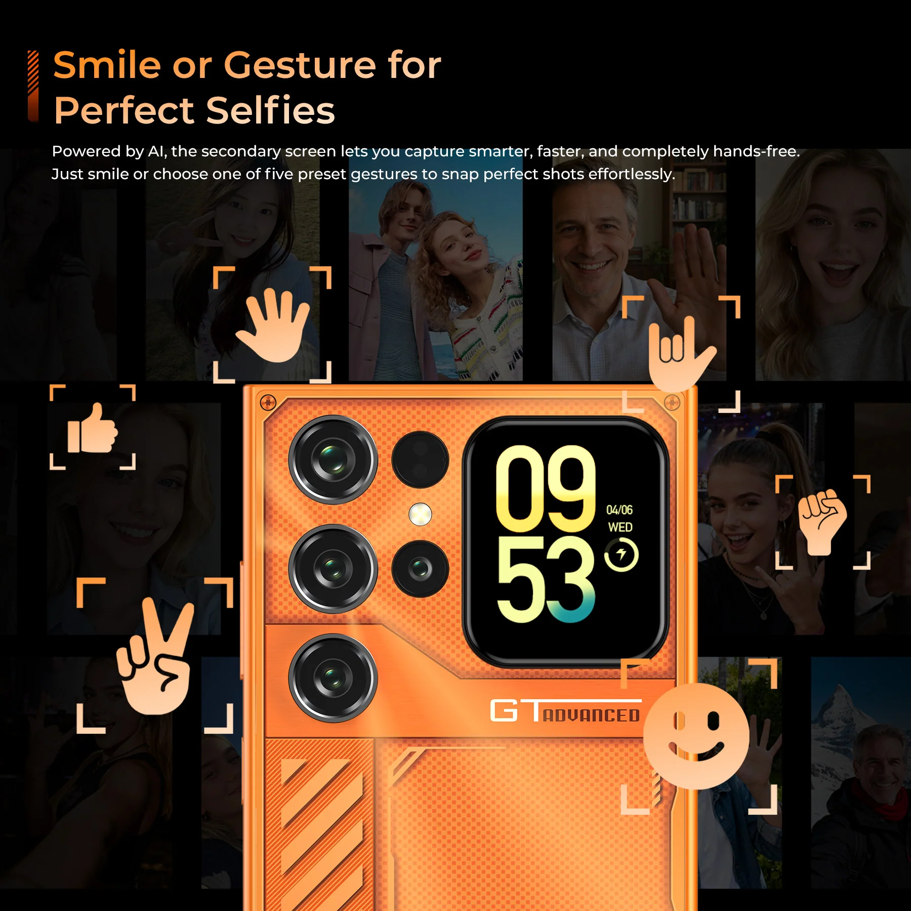 OUKITEL C62 GT-EV 6.88-inch 5150mAh Battery SmartPhone(4GB+128GB) - Image 7
