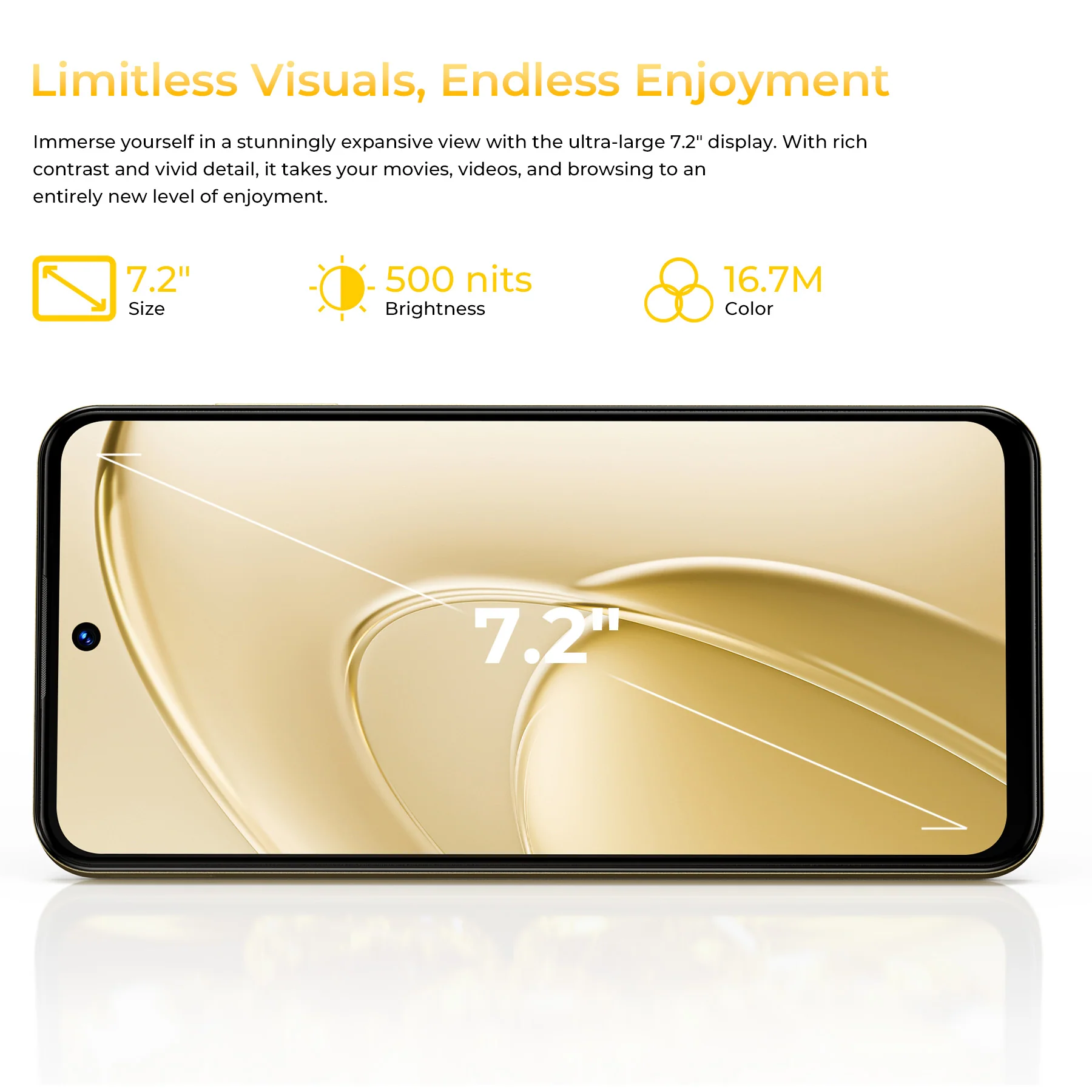 Oukitel C68 7.2-inch 6000mAh Battery 9.5mm Ultra-thin Body Smartphone(8GB+256GB) - Image 6