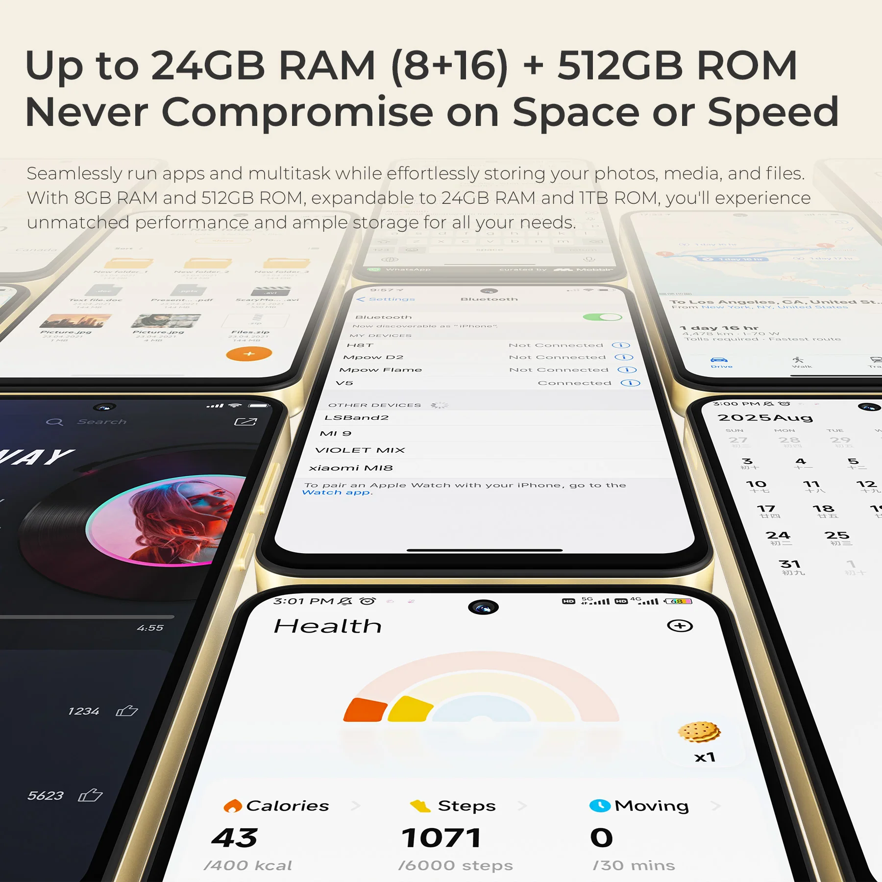Oukitel C69 7.2-inch 6000mAh Battery 9.5mm Ultra-thin Body Smartphone(8GB+512GB) - Image 8