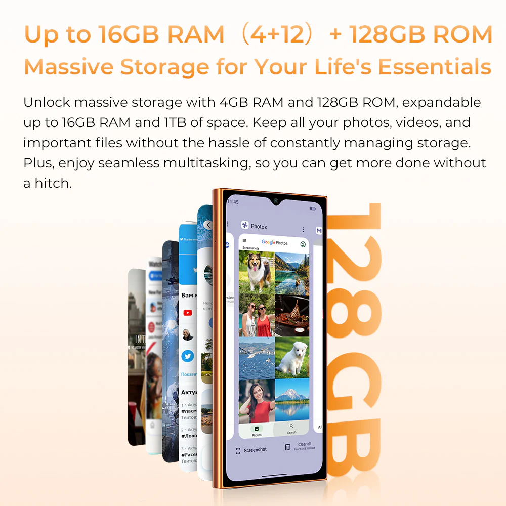 OUKITEL C72-EV 6.88-inch 5150mAh Battery 9.5mm Ultra-thin Body Smartphone(4GB+128GB) - Image 12