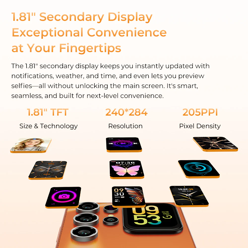 OUKITEL C72-EV 6.88-inch 5150mAh Battery 9.5mm Ultra-thin Body Smartphone(4GB+128GB) - Image 8