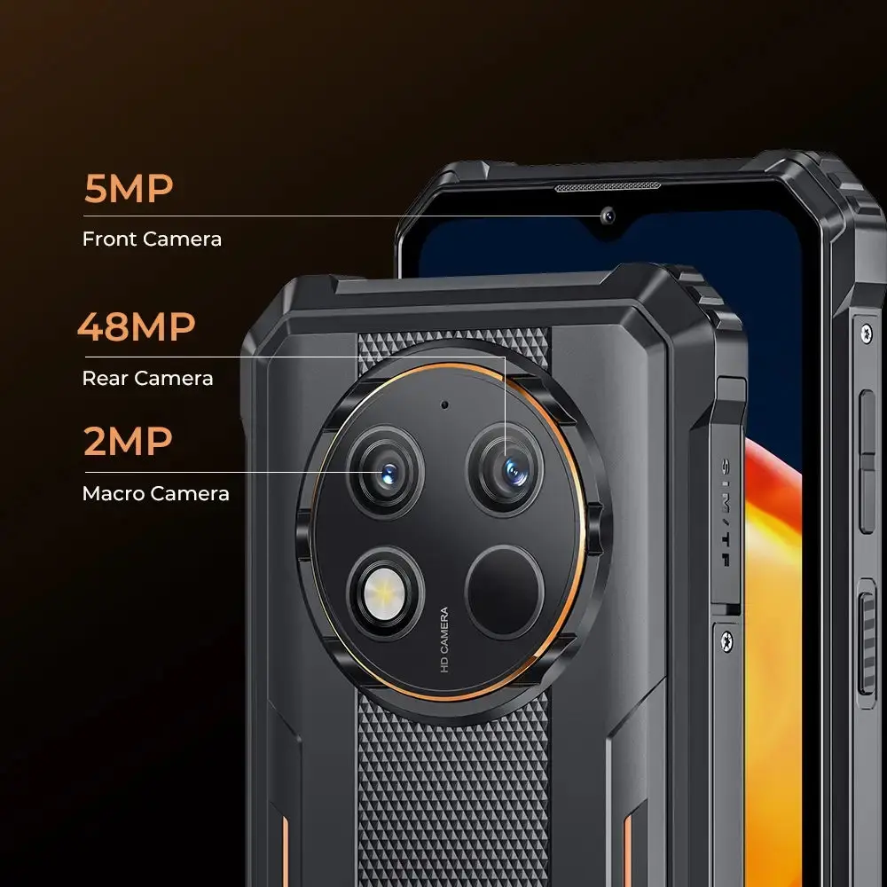 Oukitel G1 Rugged Phone 6.52-inch 10600mAh Big Battery 48MP Camera (6+256GB) - Image 7
