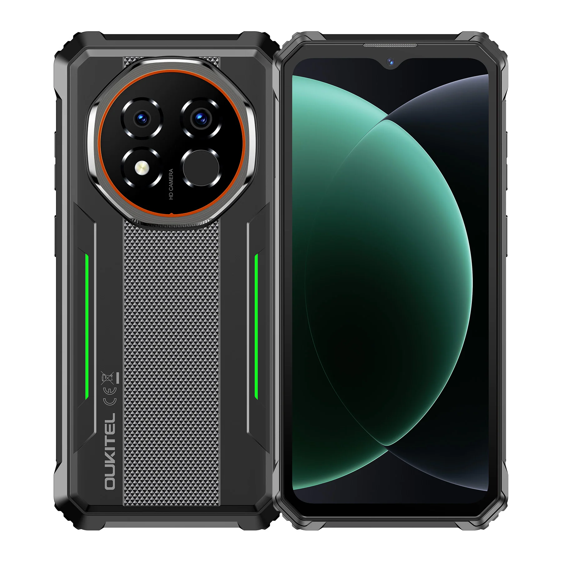 OUKITEL G6-EV 5G Rugged Phone 6.52'' HD+ Display 10,600mAh Big Battery 64MP Camera Android 16(8GB+256GB) - Image 3