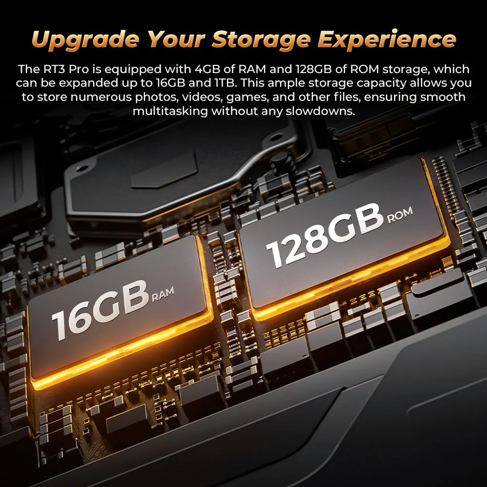 OUKITEL RT3 PRO Rugged Tablet 8-inch 5150 mAh Battery Android 14 NFC - Image 8