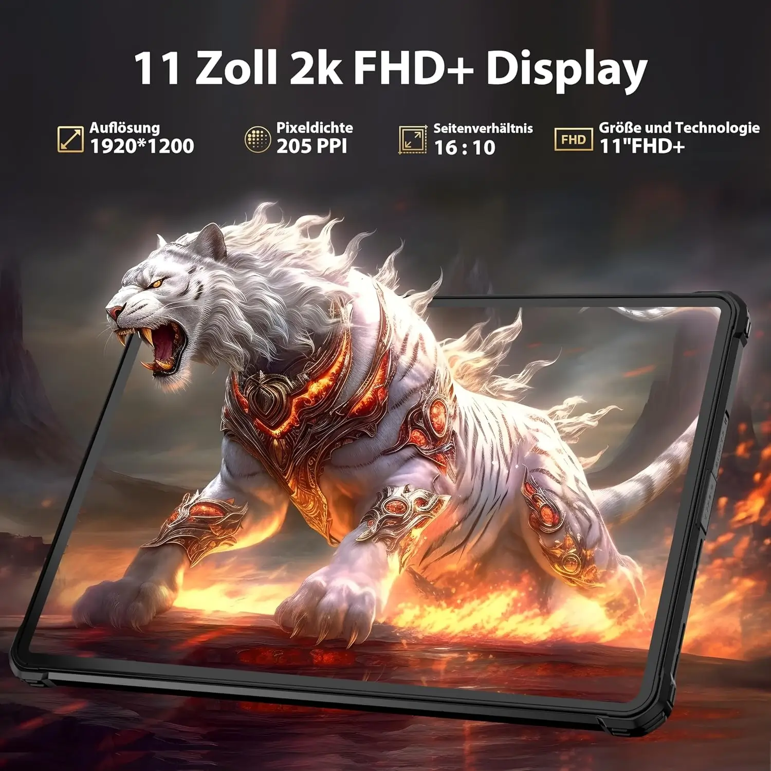 Oukitel RT8 Rugged-Tablet 11-Zoll 2K Display 20000mAh Akku 48MP Sony-Kamera（Mit Ständer ） - Image 4
