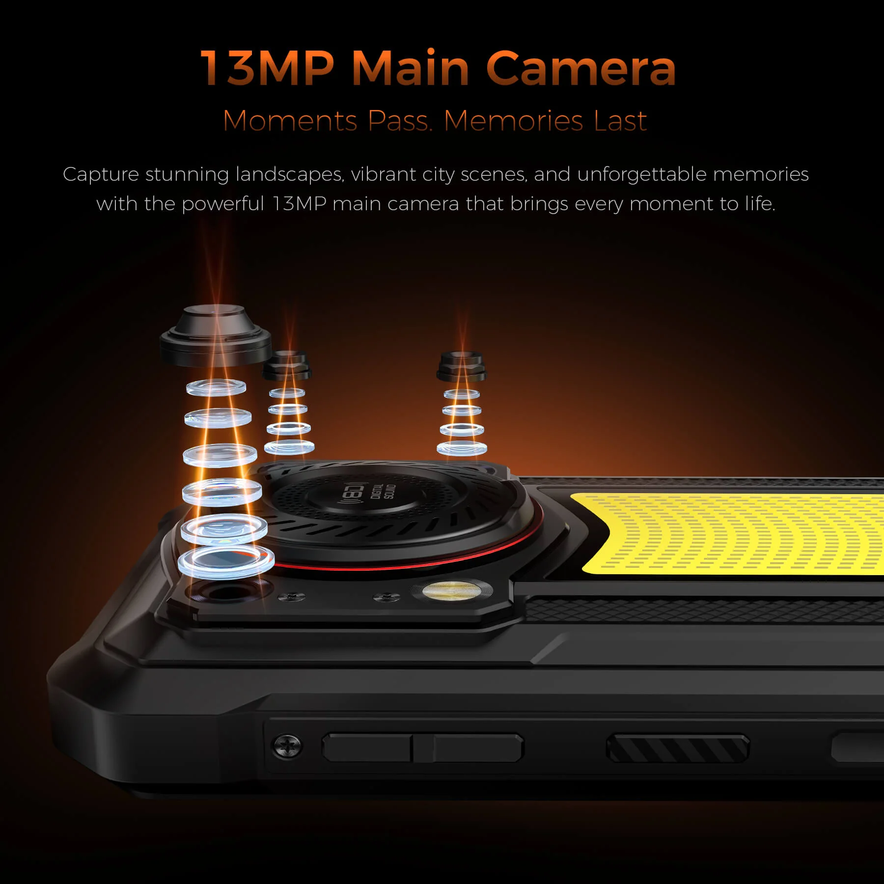 Oukitel WP53 S 4G Rugged Phone 6.52'' FHD+ Display 11000mAh Big Battery 50MP Camera Android 15(4GB+128GB NFC) - Image 10