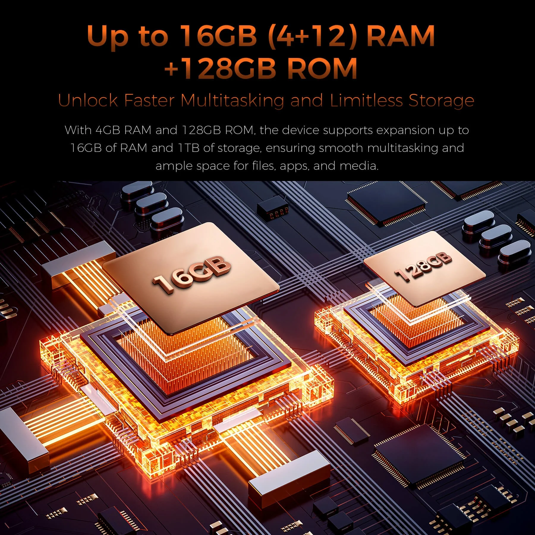 Oukitel WP53 S 4G Rugged Phone 6.52'' FHD+ Display 11000mAh Big Battery 50MP Camera Android 15(4GB+128GB NFC) - Image 8