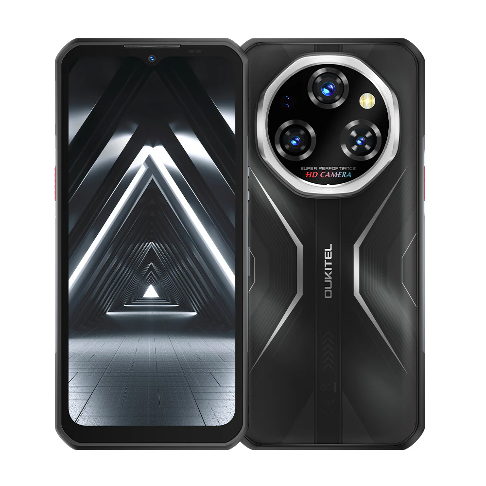 Oukitel WP55 S 4G Rugged Phone 6.6'' FHD+ Display 11000mAh Big Battery 64MP Camera Android 15(12GB+512GB NFC) - Image 2