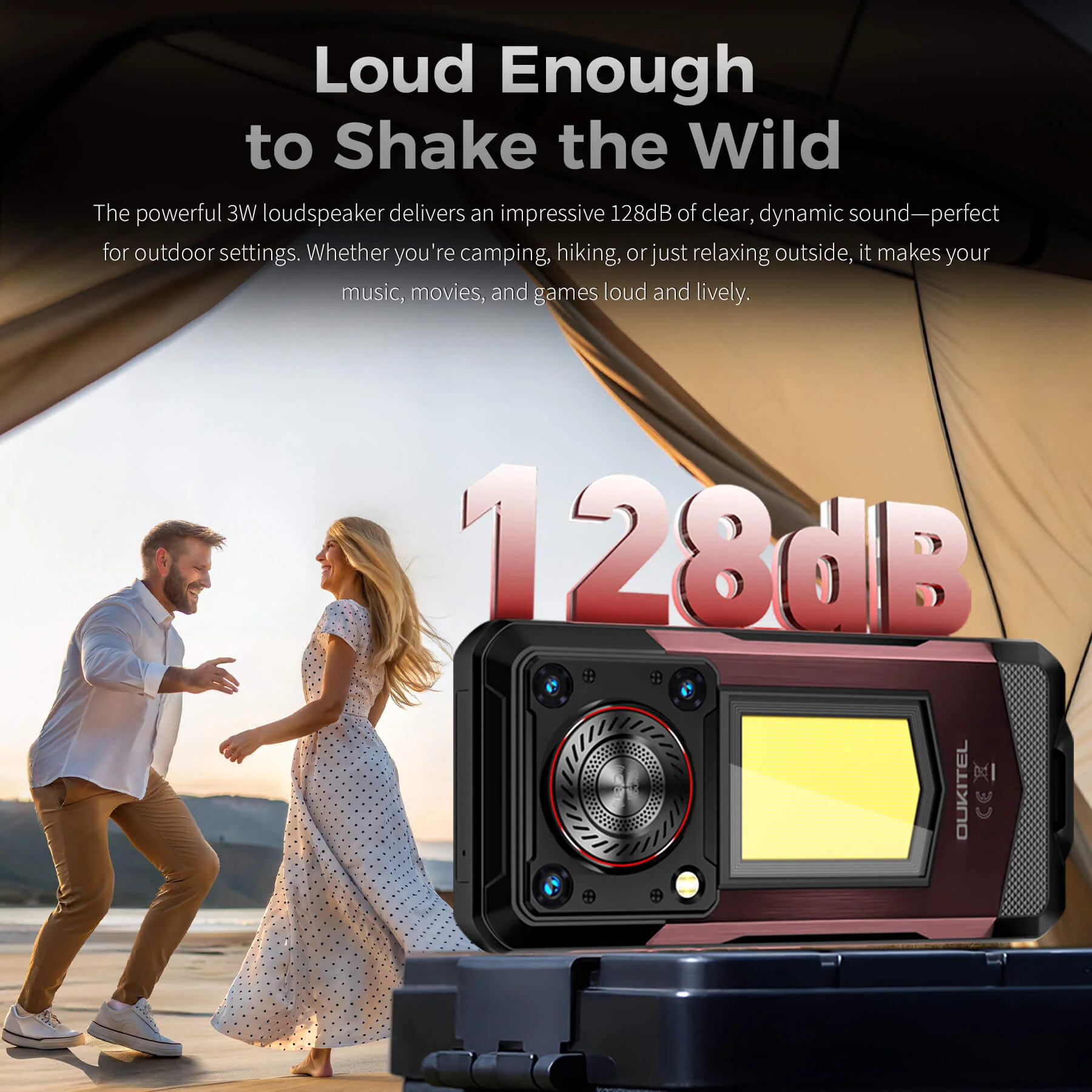 Oukitel WP56 5G Rugged Phone 6.8'' FHD+ Display 16,000mAh Big Battery 108MP Camera Android 15(12GB+512GB NFC) - Image 10