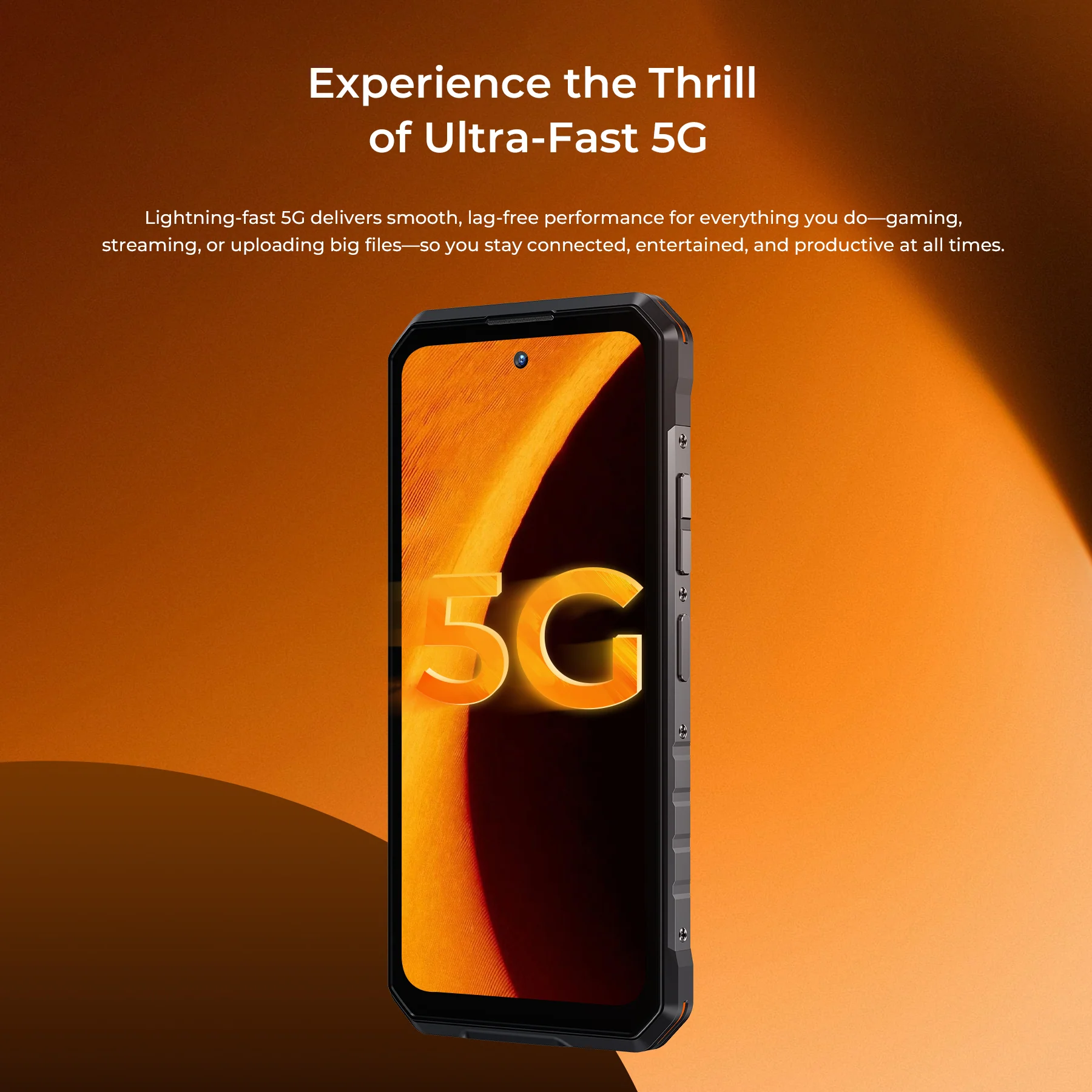 Oukitel WP58 Pro 5G Rugged Phone 6.7-inch 10,000mAh Battery 64MP Android 15(8GB+512GB NFC) - Image 9