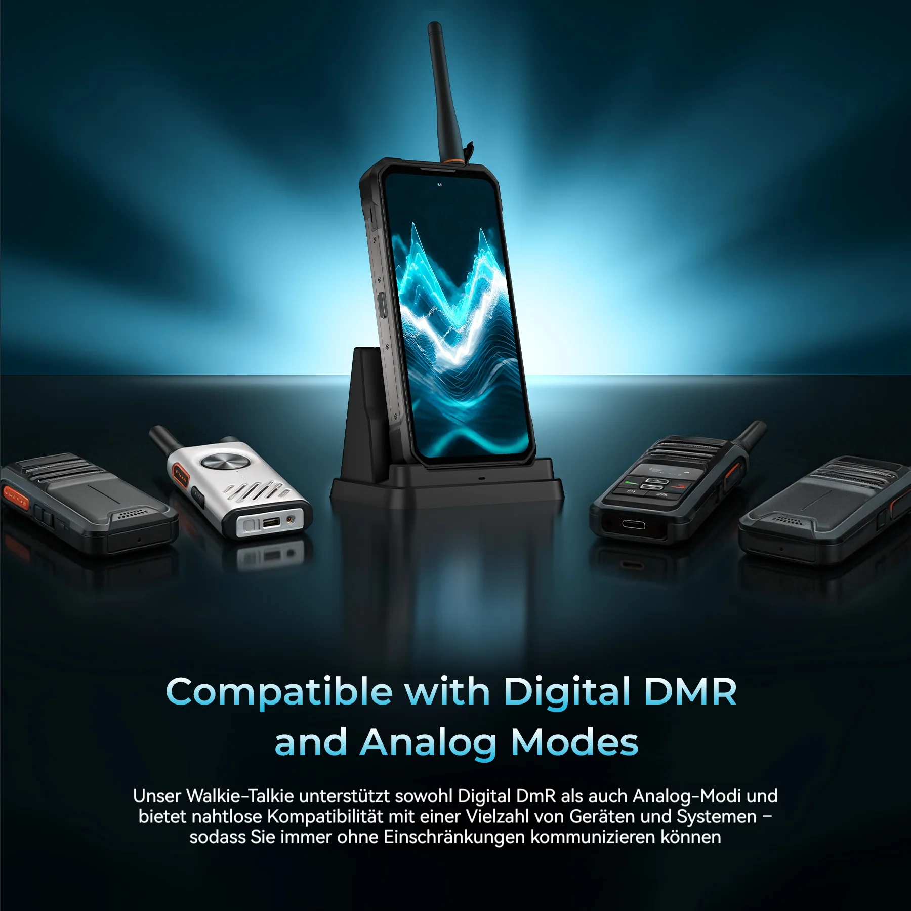 Oukitel WP61 Plus 5G – robustes Walkie-Talkie-Handy mit 6,78-Zoll-HD+-Display, großem 20,000-mAh-Akku, 108-MP-Kamera und Android 16 (12 GB + 512 GB, NFC) - Image 4
