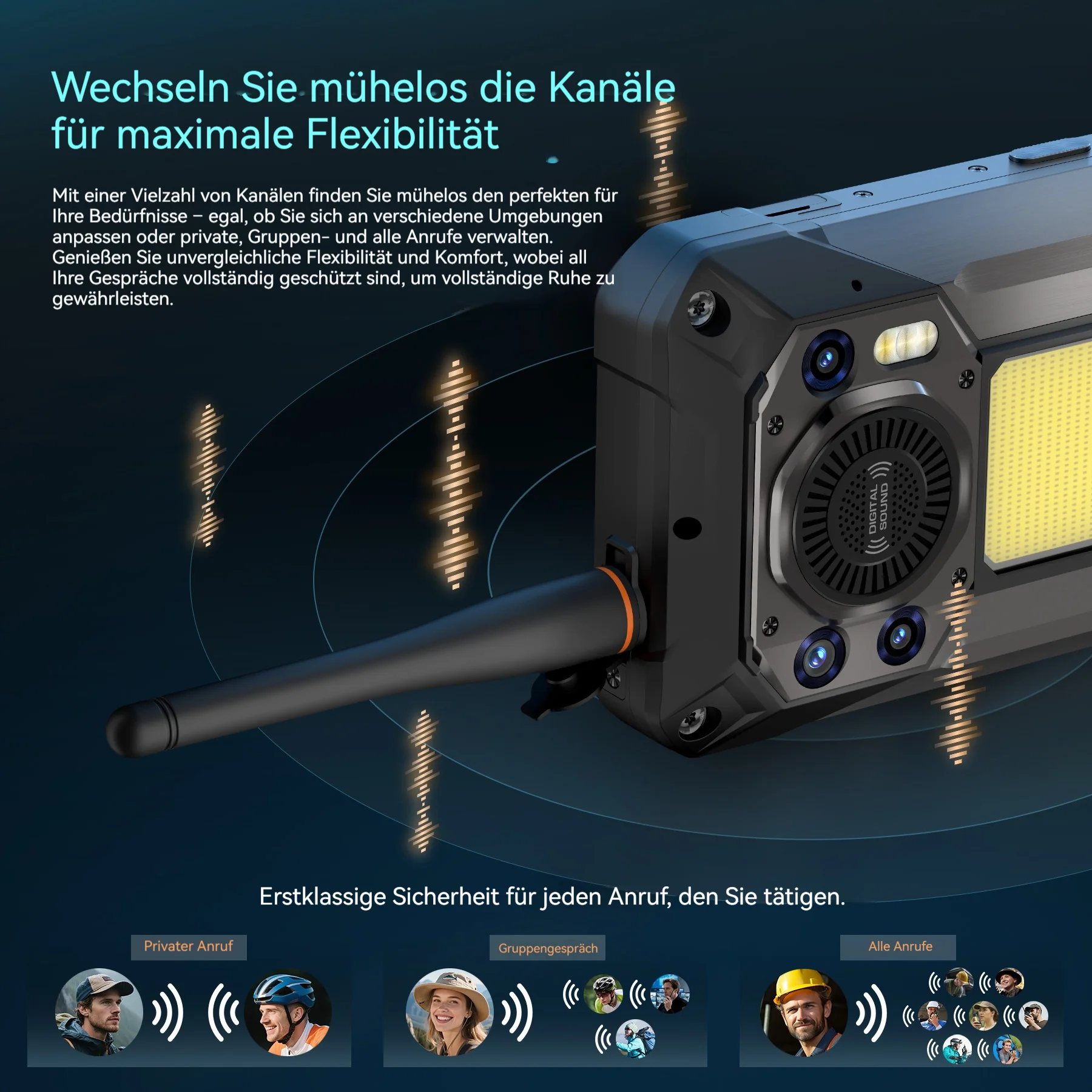Oukitel WP61 Plus 5G – robustes Walkie-Talkie-Handy mit 6,78-Zoll-HD+-Display, großem 20,000-mAh-Akku, 108-MP-Kamera und Android 16 (12 GB + 512 GB, NFC) - Image 5