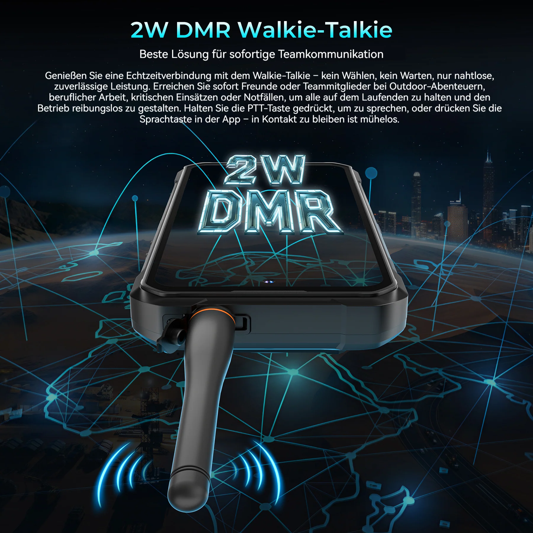 Oukitel WP61 Plus 5G – robustes Walkie-Talkie-Handy mit 6,78-Zoll-HD+-Display, großem 20,000-mAh-Akku, 108-MP-Kamera und Android 16 (12 GB + 512 GB, NFC) - Image 8