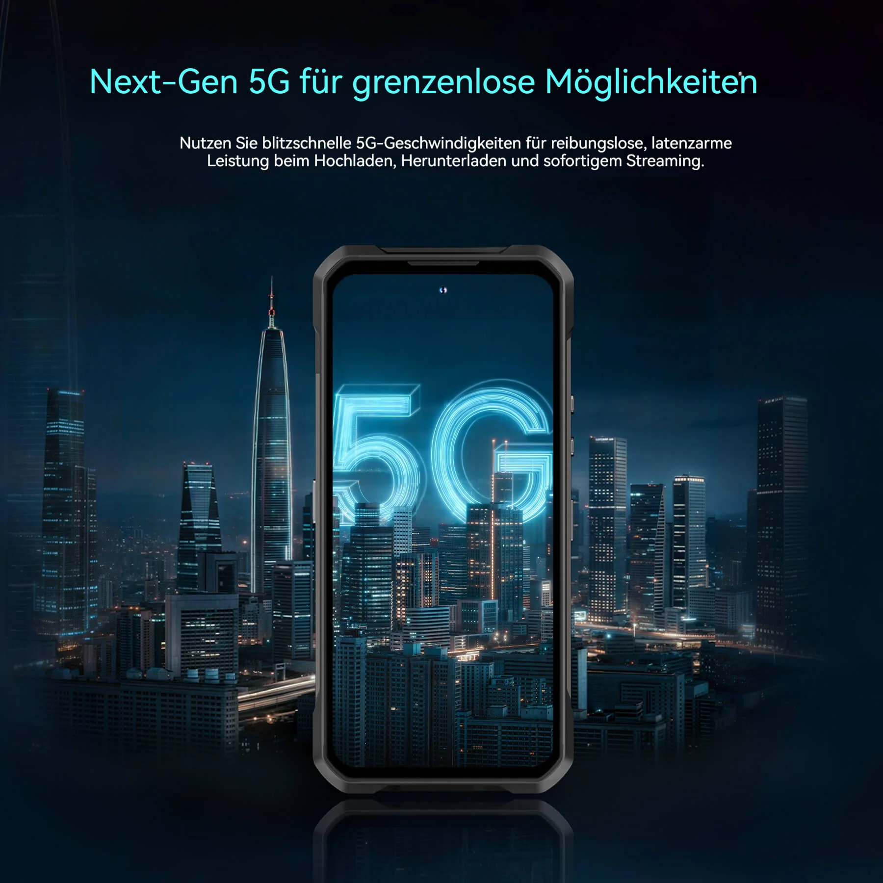 Oukitel WP61 Ultra 5G – robustes Smartphone mit Wärmebildkamera, 6,78-Zoll-HD+-Display, großem 20,000-mAh-Akku, 108-MP-Kamera und Android 16 (12 GB + 512 GB, NFC) - Image 11