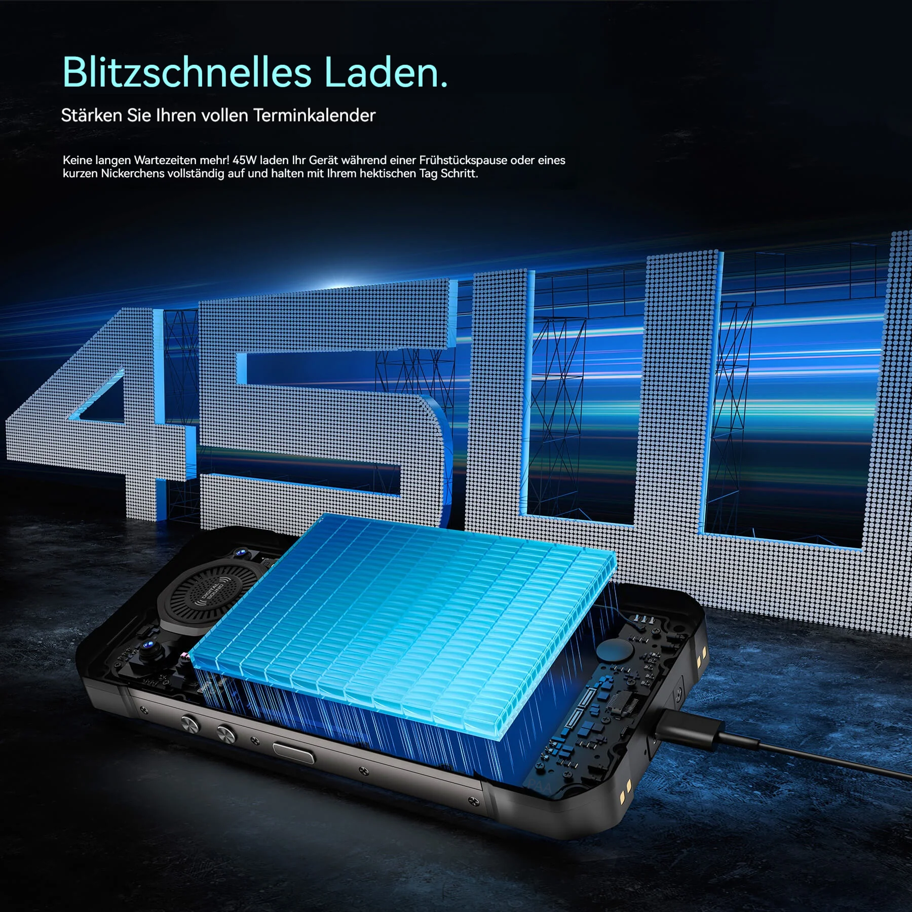 Oukitel WP61 Ultra 5G – robustes Smartphone mit Wärmebildkamera, 6,78-Zoll-HD+-Display, großem 20,000-mAh-Akku, 108-MP-Kamera und Android 16 (12 GB + 512 GB, NFC) - Image 8